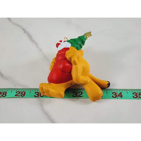 Garfield w/ Tree Ornament 4" Christmas Stocking Holidays 90's Kurt Adler Vintage - Picture 15 of 15